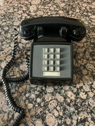 Vtg 1980s At&t 100 Touch - Tone Push - Button Corded Landline Desk Phone Beige
