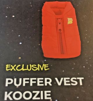 Loot Sci - Fi Exclusive Back To The Future Puffer Vest Koozie