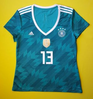 Muller Germany DFB women jersey 2018 away shirt BR3149 soccer Adidas ig93 2