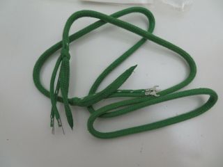 Antique Telephone Receiver Cord Nos Odis Levier Green Candlestick Wall Phone