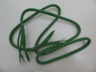 Antique telephone Receiver cord NOS ODIS LEVIER GREEN Candlestick Wall phone 2