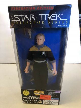 Star Trek Federation Miles O‘brien Edition Figure Collectors Series 1990’s Moc