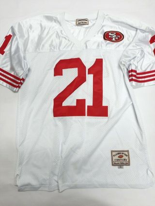 San Francisco Player Of The Century 21 Sanders In White Size Xl 52