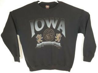 Vintage University Of Iowa Hawkeyes Tsi Sweatshirt - Men 