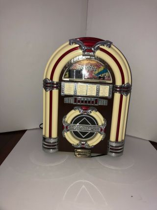 Collector ' s Edition Vintage Crosley Jukebox AM/FM Radio & Tape Player Collector 3