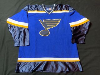 St Louis Blues Jersey L/xl Youth (adult Small) 1998 - 2007 Vintage Starter