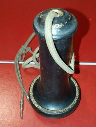 Stromberg Carlson Telephone Receiver for Candlestick or Wall Phone,  Collectible 2