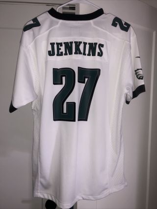 Malcolm Jenkins Philadelphia Eagles Jersey Size Xl - Nike Nfl On Field White