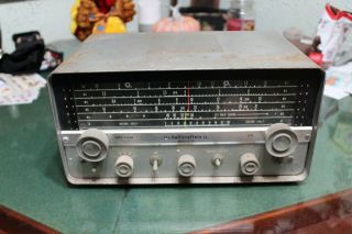 Vintage 5 Band Hallicrafter S - 107 Shortwave Tube Radio Not