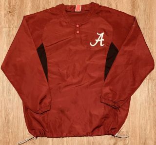 Nike Dri - Fit Alabama Crimson Tide Bama Football Champions Size L Field Jacket