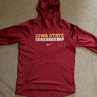 Nike Men’s Iowa State Cyclones Basketball Hoodie Sweatshirt - Medium