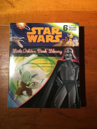 Star Wars Little Golden Book Library Complete Set Of 6 Loot Crate Kids