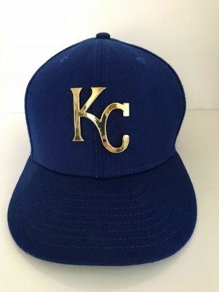 Kansas City Royals Kc Metal Era Mlb Snap 9fifty Snapback Hat Cap