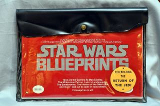 1977 Star War Blueprints,  15 Pc Set,  Return Of The Jedi