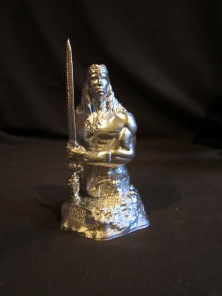 Conan The Barbarian Bust (small Size 5 " Tall)