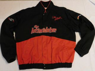 Vtg Dale Earnhardt Sr Embroidered The Intimidator Winners Circle Jacket Xl