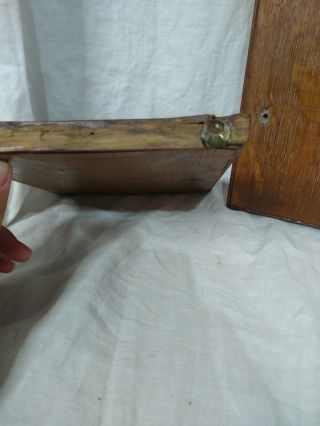 Antique Oak 1917 Victrola VV - XI Talking Machine Two Speaker Doors Pair Upright 3
