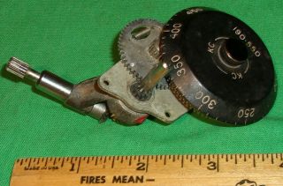 Right Angle Geared Tuning Dial Drive Assembly 855c Vernier Ham Military Radio