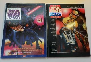 The Art Of Star Wars Galaxy Vol 1 And 2 Topps Trading Cards Softcovers