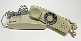 Vintage 1970s Stromberg Carlson Slenderet Rotary Phone Beige - Read