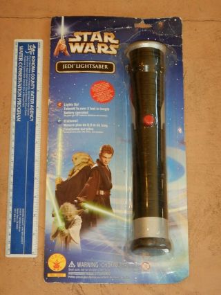 2002 Rubies Toys Star Wars Anakin Skywalker Jedi Lightsaber,  2401,  Nos
