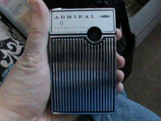 Admiral 6 Transistor Radio Model Pr11