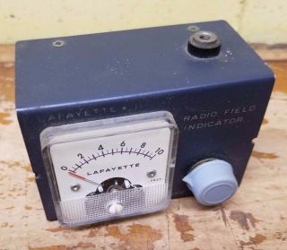 Vintage Lafayette Radio Field Indicator Model Made In Japan