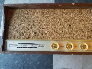 Rca Victor Stereo Orthophonic Phonograph With Dual Amplifer