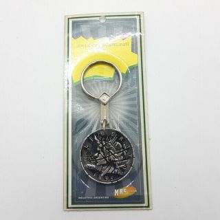 Two Face Coin Keychain Metal Batman Two - Face Harvey Dent The Dark Knight Mrc