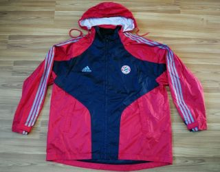 Bayern Munich Rain Track Top Jacket 2004 - 2005 Football Training Adidas Xl (2xl)