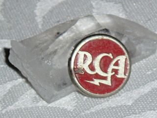 Vintage " R C A " Emblem Logo Metal