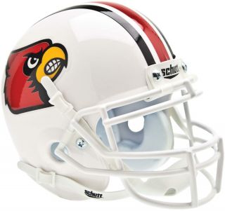 Louisville Cardinals Schutt Mini Football Helmet - Fanatics