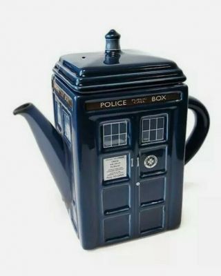 Doctor Who Tardis Teapot Zeon Ltd Underground Toys