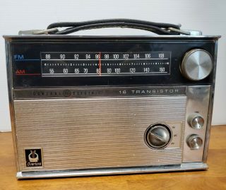 Vintage Ge General Electric Overture 16 Transistor Radio P1905b Not