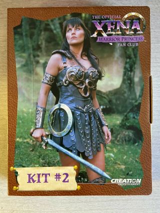 Official Xena Warrior Princess Fan Club Kit 2