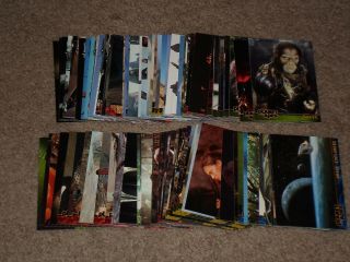 Complete Set 90 Card Set (1 - 90) 2001 Topps Planet Of The Apes Movie