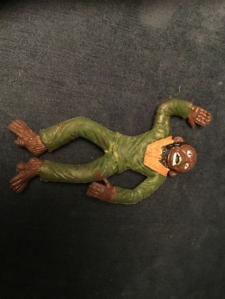 1973 " Planet Of The Apes " Vintage Ben Cooper " Caesar " Rubber Figure