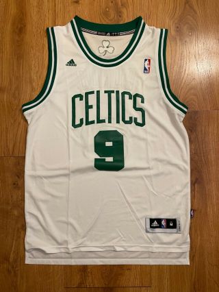 Boston Celtics Rondo 9 Adidas Jersey Size Medium (m) Nba Basketball