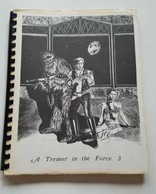 A Tremor In The Force 3,  Vintage 1986 Fanzine,  Star Wars,  Hans Solo