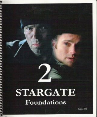 Stargate Sg - 1 Fanzine Foundations 2