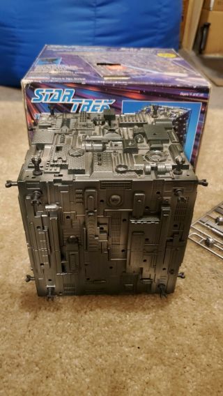 Vintage 1994 Playmates Star Trek Tng Borg Cube Ship Parts Only