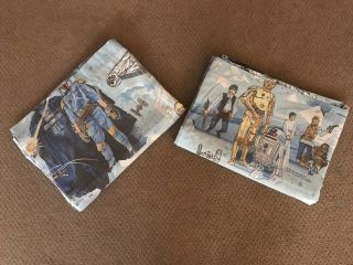Vintage Star Wars The Empire Strikes Back Curtains (2 Large Panels)