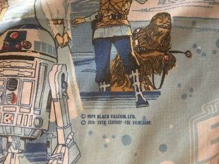 Vintage Star Wars The Empire Strikes Back Curtains (2 Large Panels) 3
