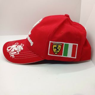 Michael Schumacher Ferrari 2006 F1 Red Strapback Hat Cap Dragon 2