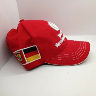 Michael Schumacher Ferrari 2006 F1 Red Strapback Hat Cap Dragon 3