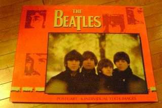Post Art Beatles - 6 Individual 11 X 14 Images In Package
