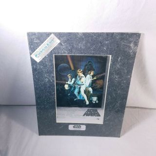 Vintage Lucas Star Wars Chromart A Hope Poster Style C Nos