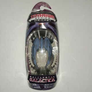 Battlestar Galactica - Scar Cylon Raider - Titanium Series Die Cast Vehicle Ship