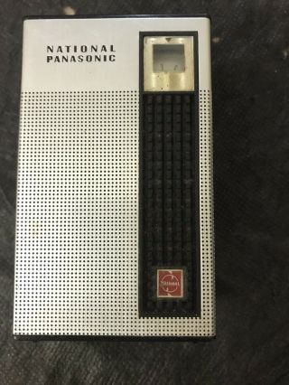 Vintage National Panasonic R - 1031 6 Transistor Portable Radio And