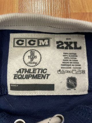 Toronto Maple Leafs XXL CCM Sweater - NHL Mens Hockey Sweatshirt 3